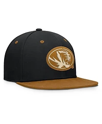 Fanatics Men's Black/Brown Missouri Tigers Noboa Fitted Hat