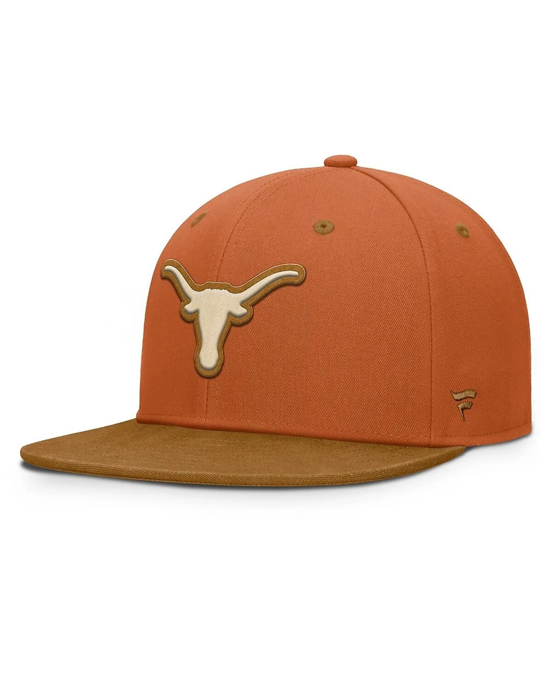 Fanatics Men's Texas Orange/Brown Longhorns Noboa Fitted Hat