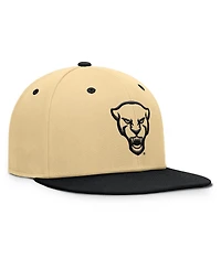 Fanatics Men's Khaki/Black Pitt Panthers Balance Fitted Hat