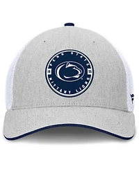 Fanatics Men's Heather Gray/White Penn State Nittany Lions Trigger Flex Hat