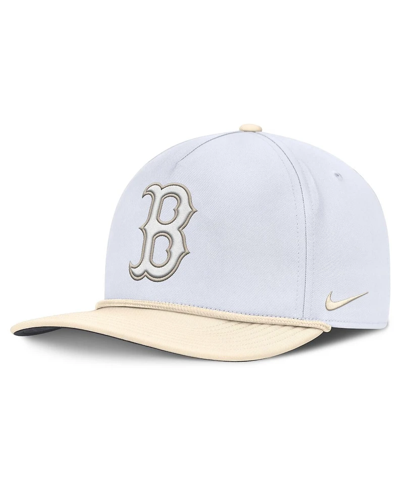 Nike Men's White/Cream Boston Red Sox Pro Performance Snapback Hat