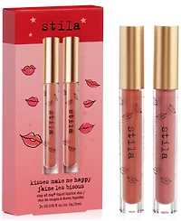 Stila Kisses Make Me Happy Stay All Day Liquid Lipstick Duo
