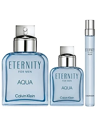 Calvin Klein Men's 3-Pc. Eternity Aqua Eau de Toilette Gift Set