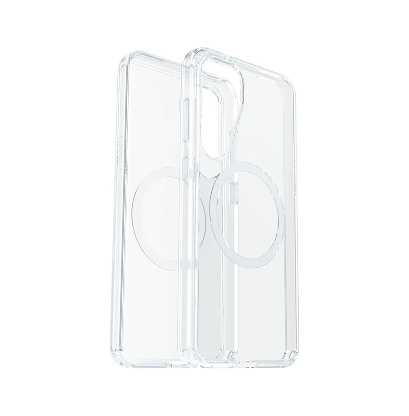 OtterBox Symmetry Clear Magnetic Case for Samsung Galaxy S 2025 Medium (Antero)-Clear