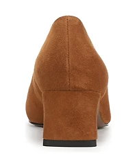 Franco Sarto Women's Racer Pointed Toe Block Heel Pumps