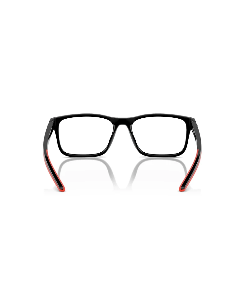 Scuderia Ferrari Men's Rectangle Eyeglasses, FZ8003U