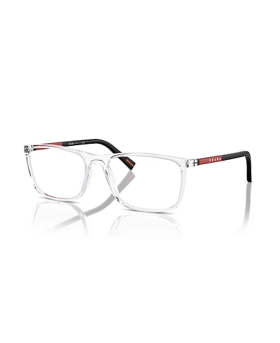 Prada Linea Rossa Men's Rectangle Eyeglasses, Ps 03QV