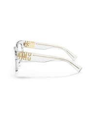 Miu Miu Women's Square Eyeglasses, Mu 04UV