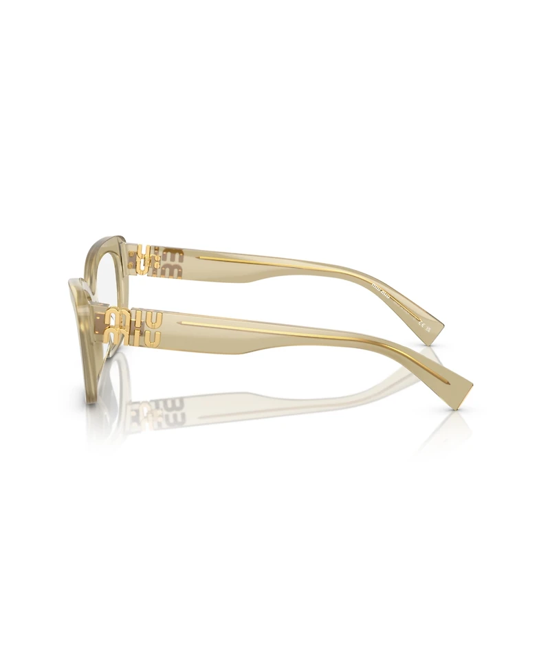 Miu Women's Cat Eye Eyeglasses, Mu 05VV