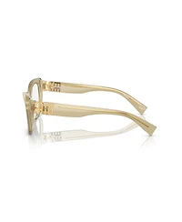 Miu Women's Cat Eye Eyeglasses, Mu 05VV