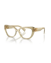 Miu Women's Cat Eye Eyeglasses, Mu 05VV
