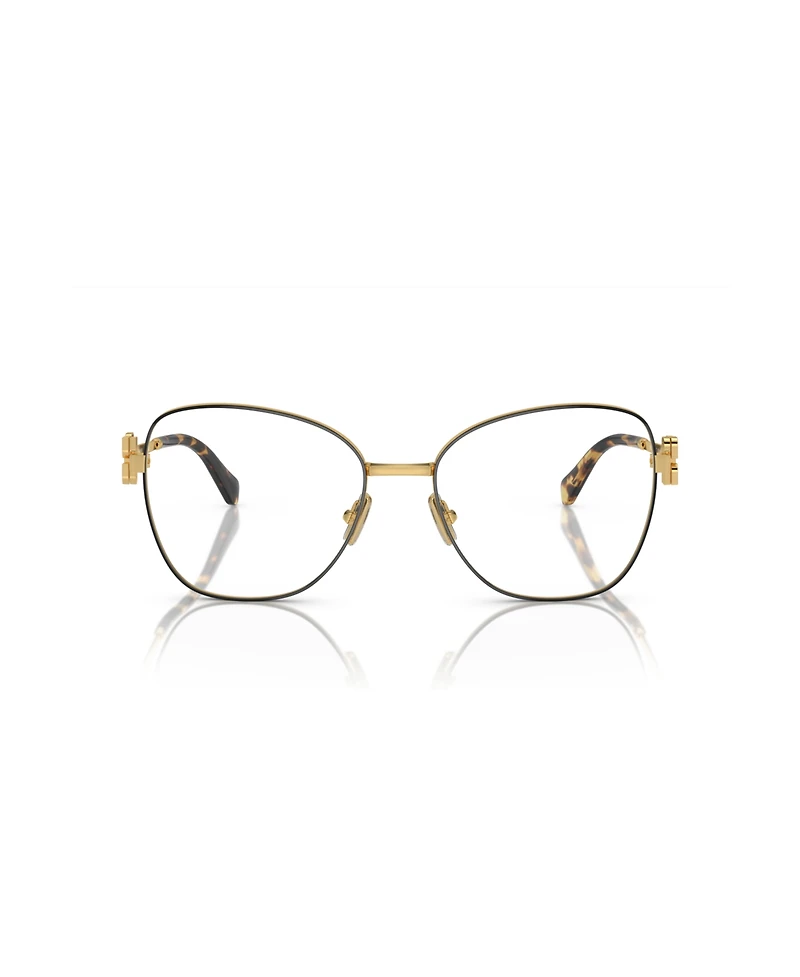 Miu Miu Women's Pilot Eyeglasses, Mu 50XV