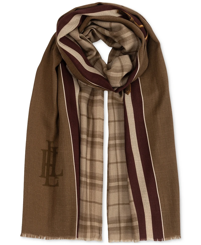 Lauren Ralph Lauren Plaid Wrap Scarf