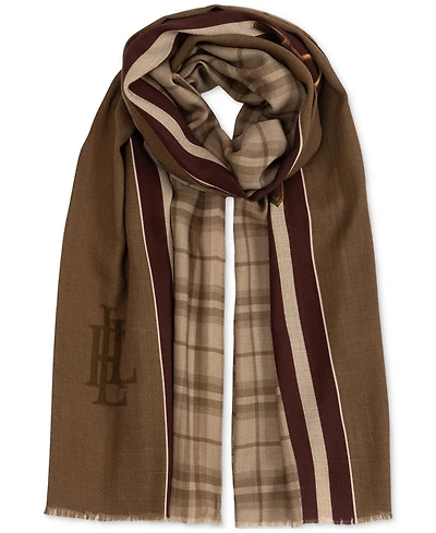 Lauren Ralph Lauren Plaid Wrap Scarf