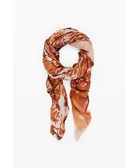 Desigual Women's Rectangular paisley scarf