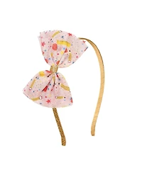 Sweet Wink Girls School Days Tulle Bow Headband