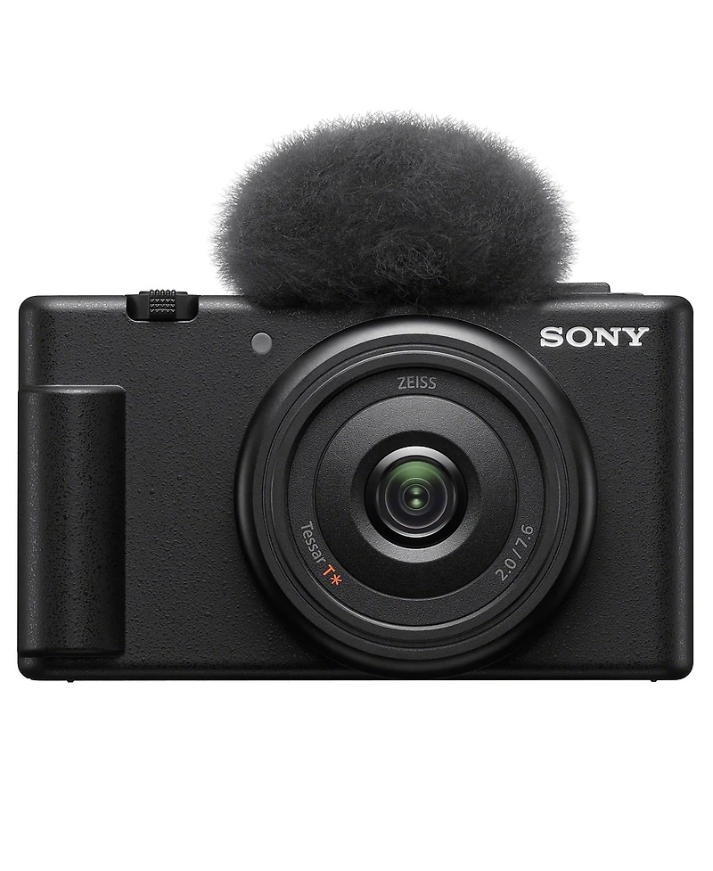 Sony Zv-1F Vlogging Camera, Black Bundle with Corel Mac Software Kit, 32GB Sd Card, Shoulder Bag