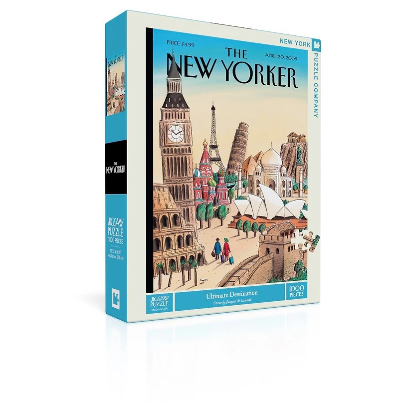 New York Puzzle Company Ultimate Destination 1000 Piece Puzzle