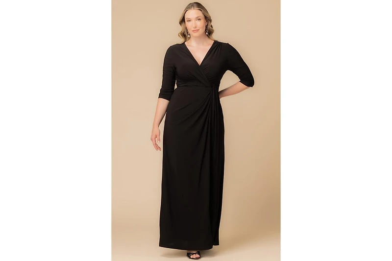 Kiyonna Women's Plus Evening Romance Long Gown