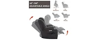 Power Lift Recliner Chair Recliners for Elderly with Heat and Massage Recliner Chair for Living Room with Infinite Position and Side Pocket,Usb Charge