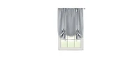Kate Aurora Shabby Linen Farmhouse Sheer Flax Curtain Tie Up Single Window Shade - 42 in. W x 63 L, Toast