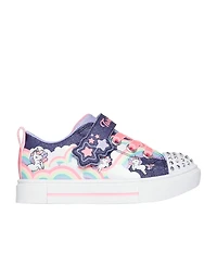 Skechers Toddler Girls Twinkle Toes: Sparks - Unicorn Stay-Put Light-Up Casual Sneakers from Finish Line