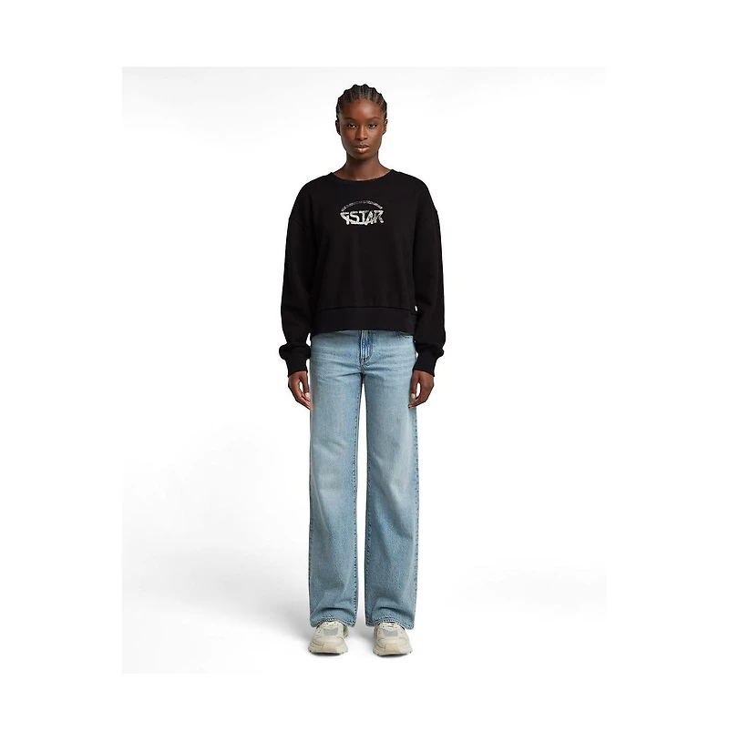 G-Star Women's Logo Loose Sweater