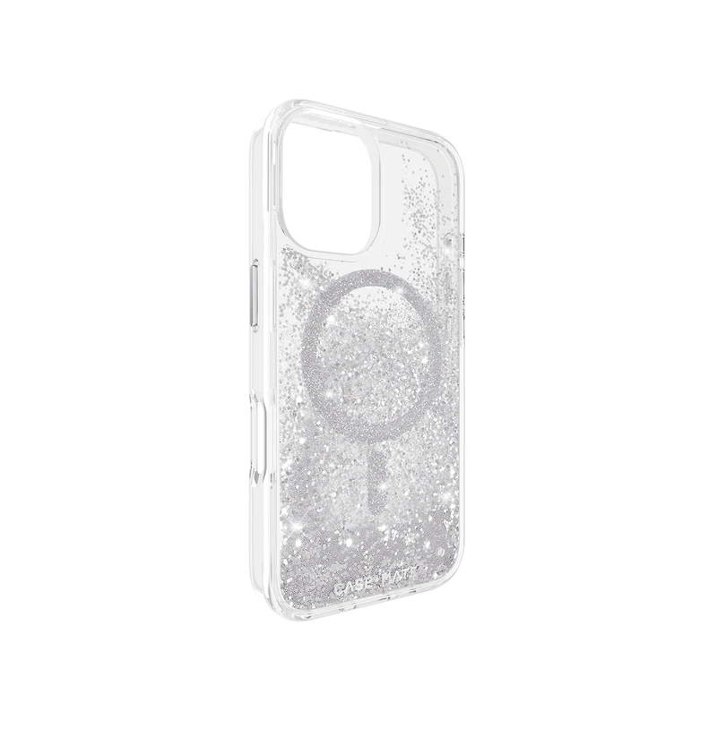 Case-Mate Waterfall Case for Apple iPhone 16-Silver