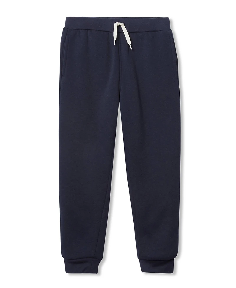 Lands' End Kids Husky High Pile Fleece Lined Jogger Sweatpants