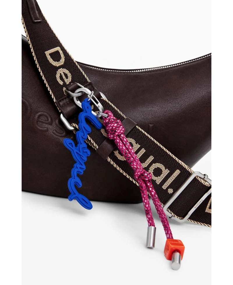 Desigual Women's Medium 3D logo crossbody bag