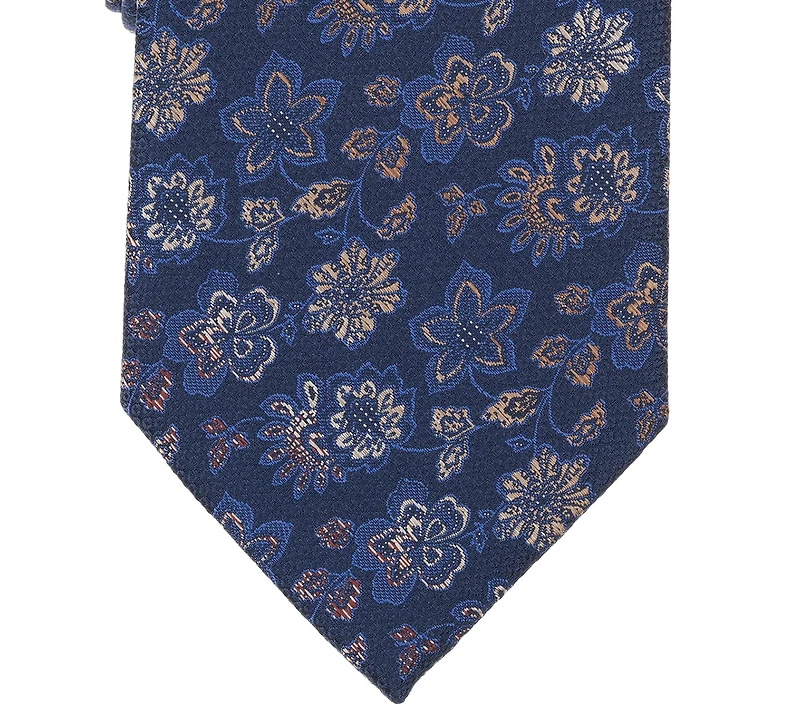 Perry Ellis Portfolio Men's Ramos Floral Pattern Classic Tie