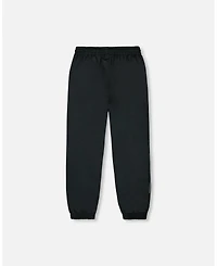 Deux par Kids Unisex Splash Pants Black