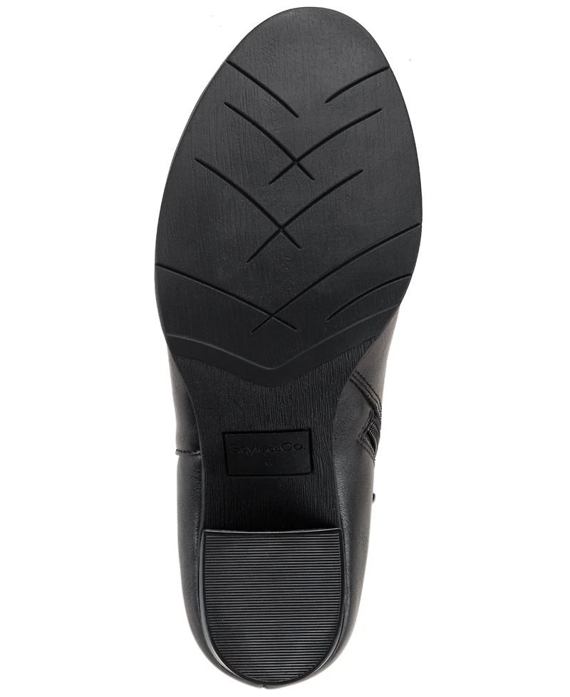 Style & Co Women's Harlemm Belt Booties, Macy's Exclusive