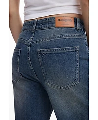 Desigual Women's Mirror culotte jeans