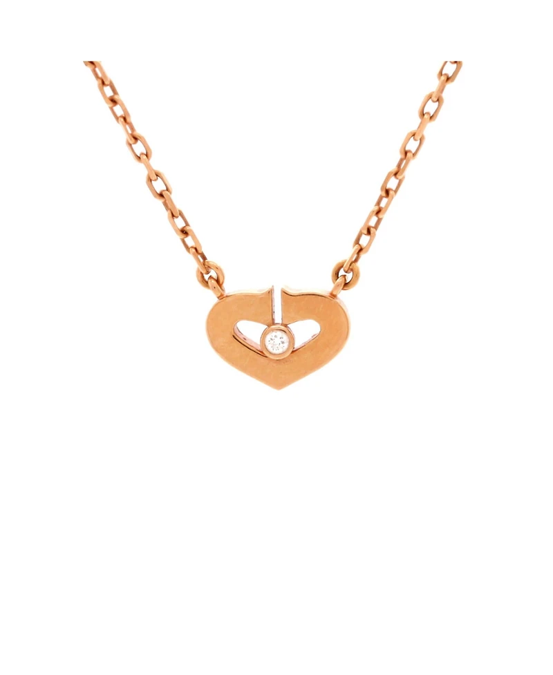 Pre-Owned Cartier C Heart de Cartier Pendant Necklace