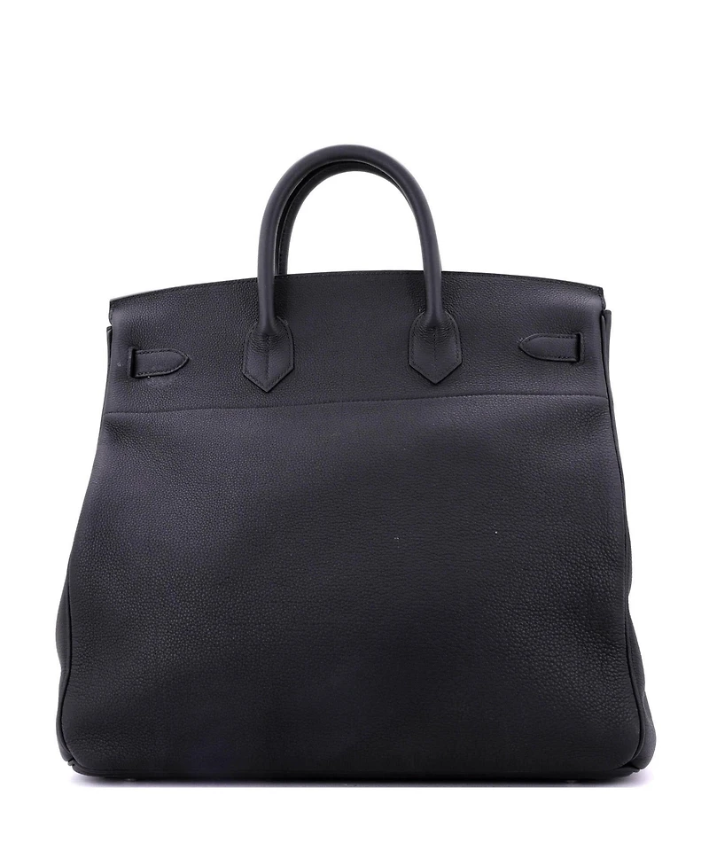 Pre-Owned Hermes Hac 40 Handbag Togo with Palladium Hardware