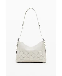 Desigual Women's Medium studded patch handbag