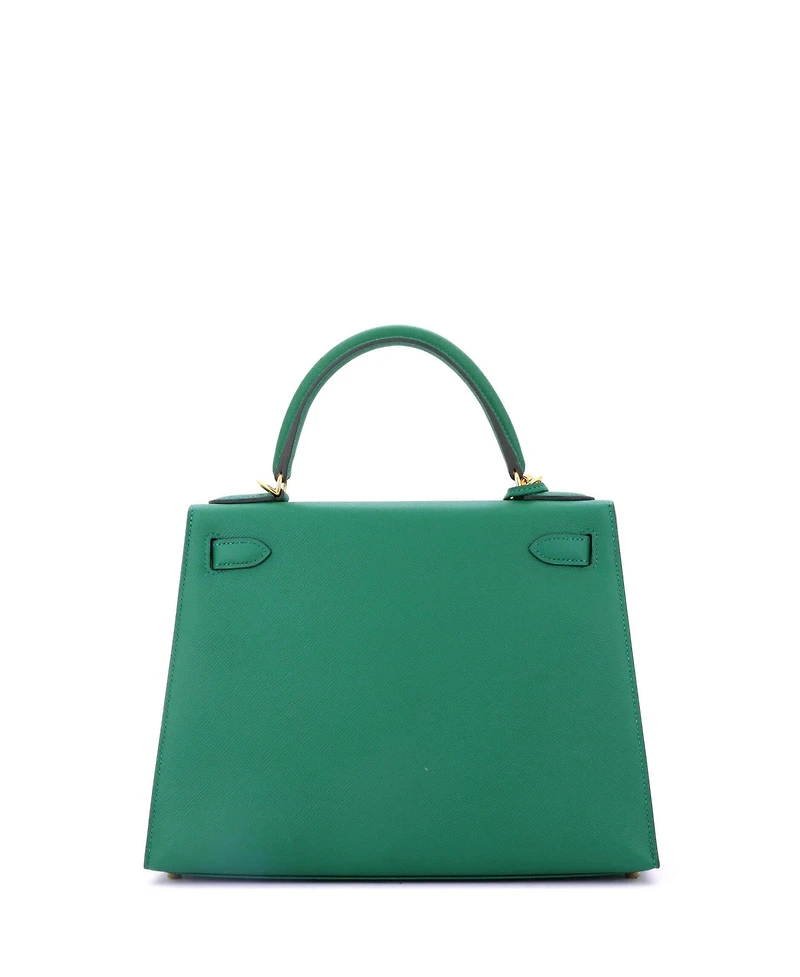 Pre-Owned Hermes Kelly Handbag Epsom with Gold Hardware