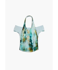 Desigual Women's Double-layer effect T-shirt