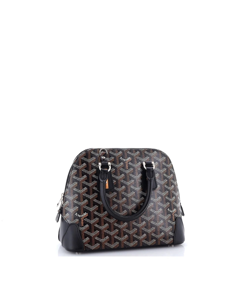 Pre-Owned Goyard Mini Vendome Bag Coated Canvas
