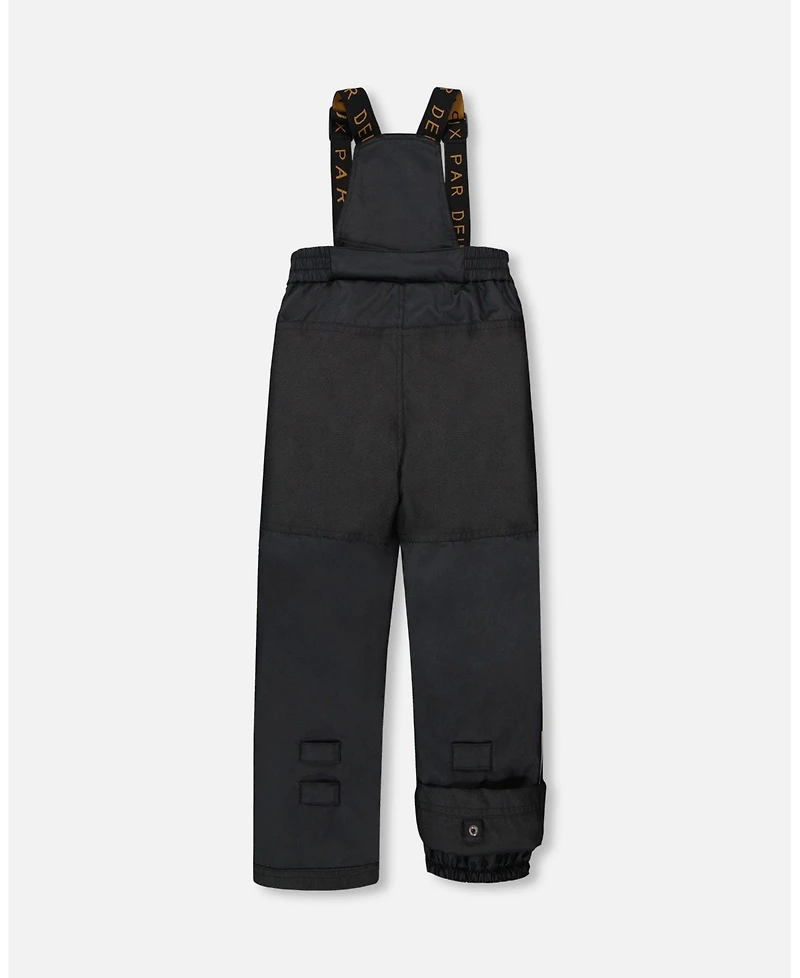 Deux par Boy Two-Piece Play Snowsuit with Colorblocked Jacket