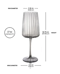Qualia Glass Modern Ap Wine Glasses, Set of 4