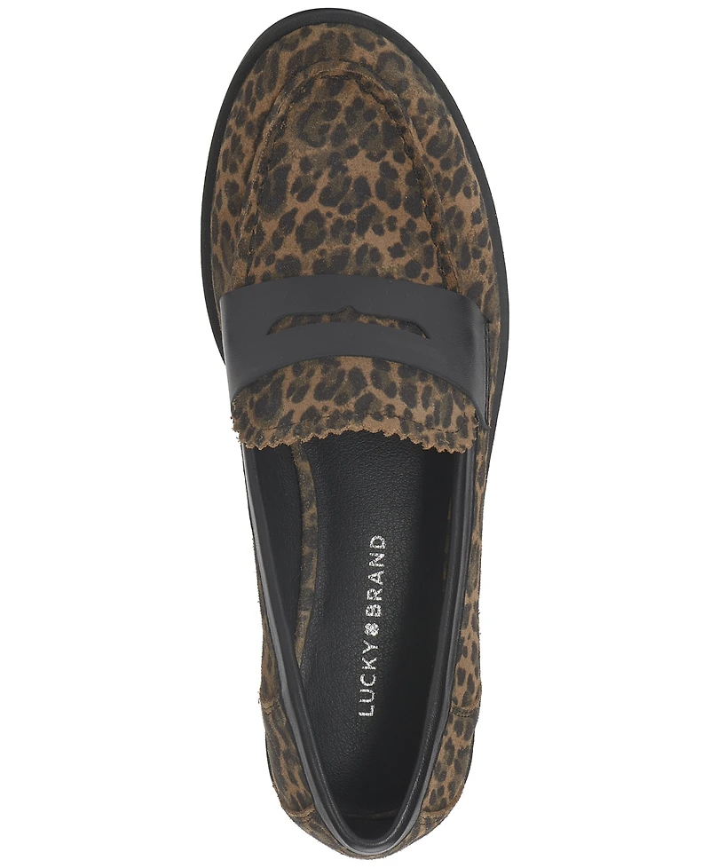 Lucky Brand Women's Floriss Tailored Penny Loafers