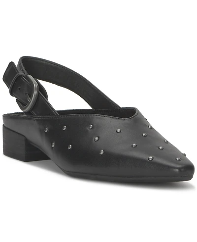Lucky Brand Women's Brigeet Studded Slingback Low Block-Heel Mules