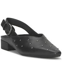 Lucky Brand Women's Brigeet Studded Slingback Low Block-Heel Mules