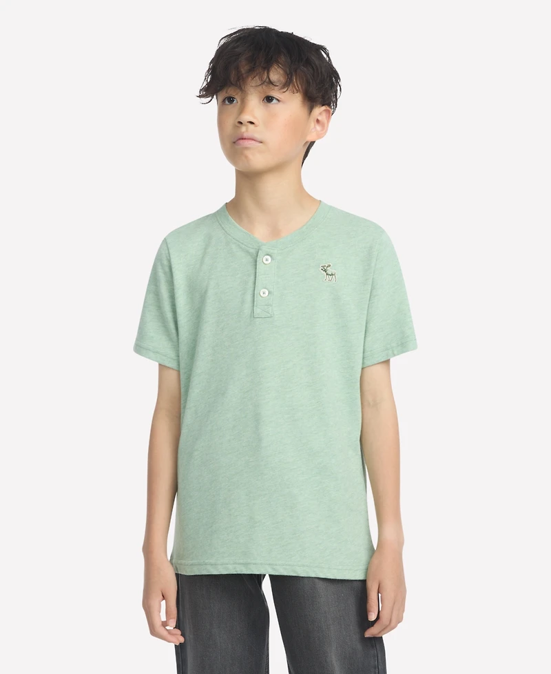 abercrombie kids Boys Essential Henley T-Shirt
