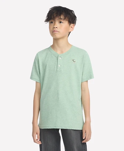 abercrombie kids Boys Essential Henley T-Shirt
