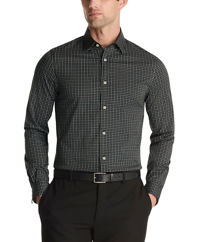 Michael Kors Men's Passport Untucked Slim Fit Dress Shirt