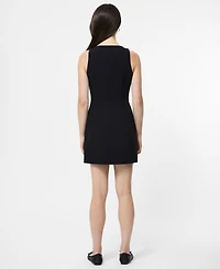 French Connection Women's Azra Twill Button Down Mini Dress
