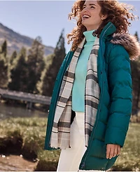 Lands' End Women's Tall Max 600 Down Puffer Coat